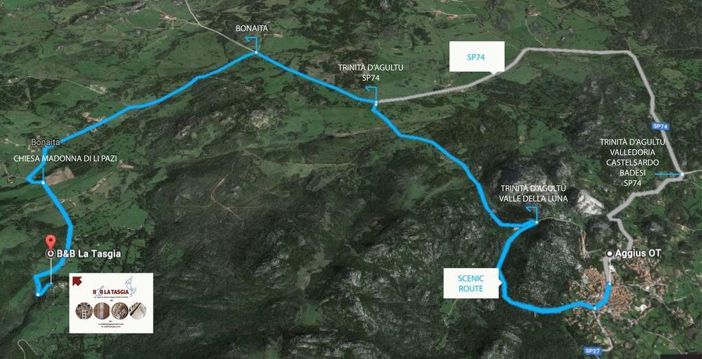 B&B La Tasgia Aggius Экстерьер фото